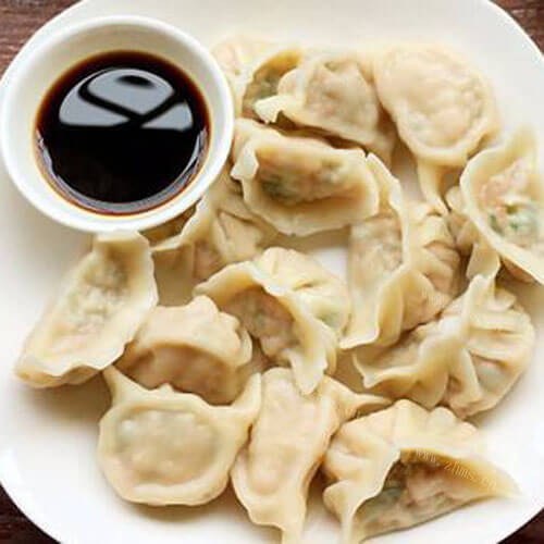  可口的四季豆鲜肉饺