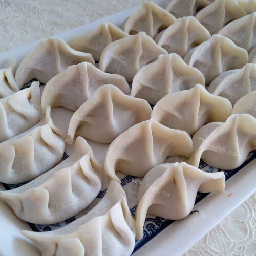 好吃的萝卜丝饺子 