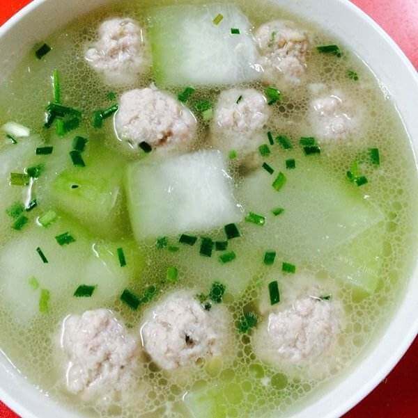 美味冬瓜肉丸汤