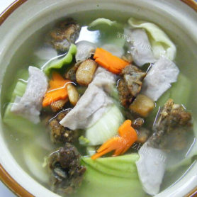 芥菜肉丸豆腐煲~美味佳肴
