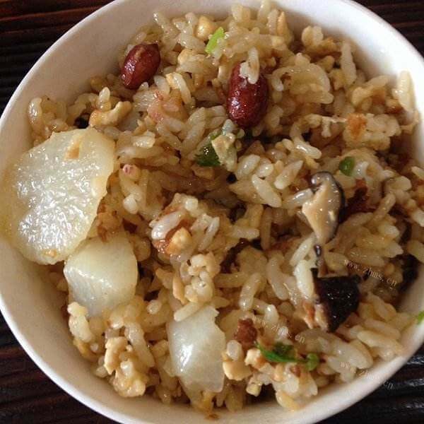 好吃的思乡萝卜饭