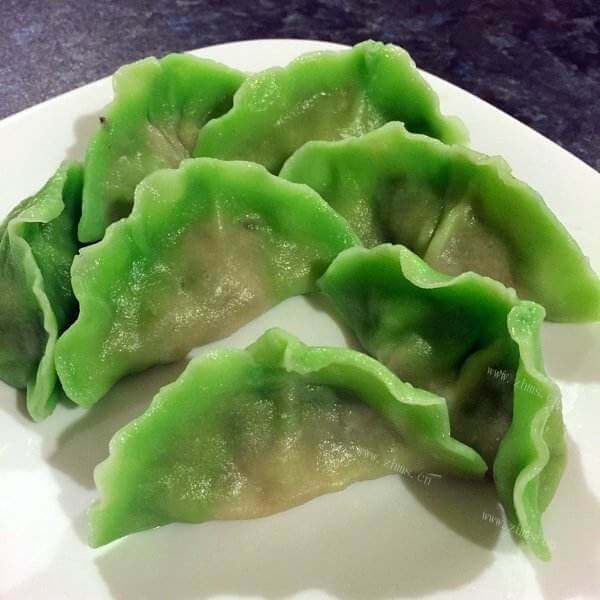 好吃的青汁荠菜水饺