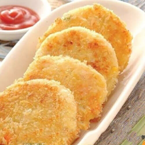 美味的煎薯仔饼
