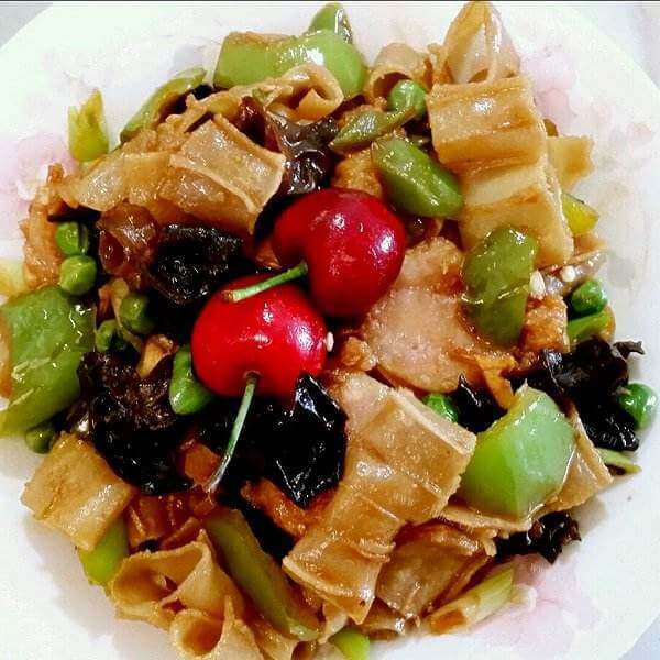 美味的炒素四样