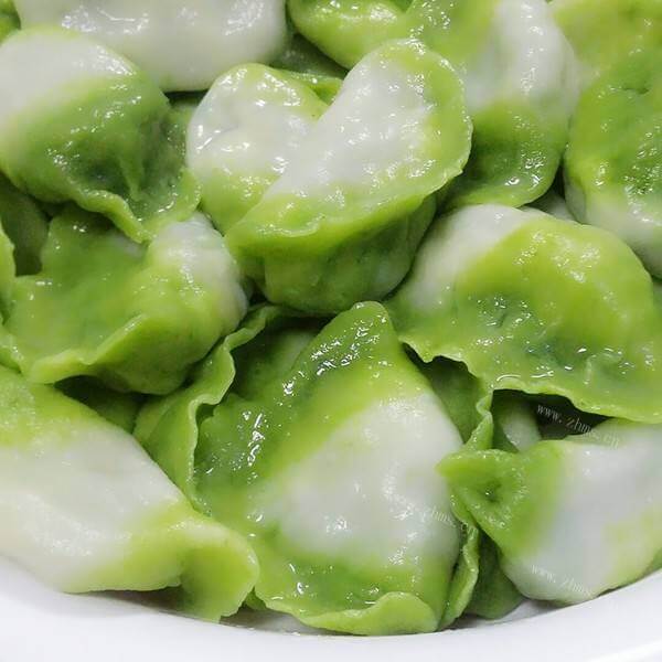 高大上的白菜翡翠饺子