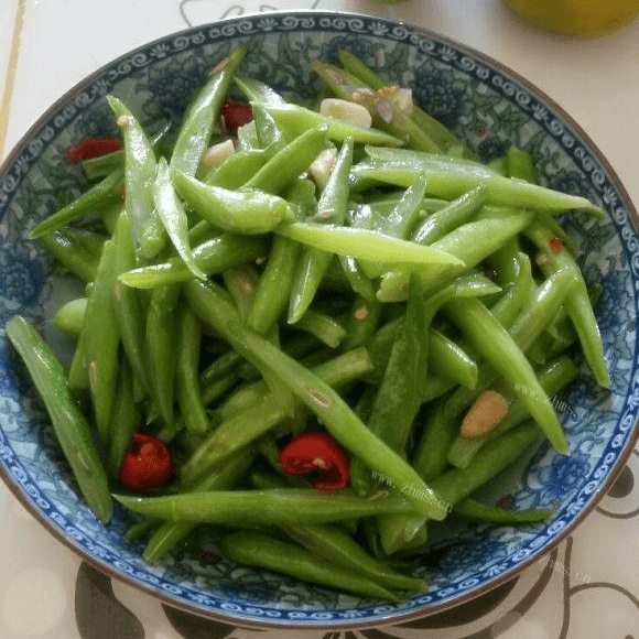 家常菜油焖四季豆
