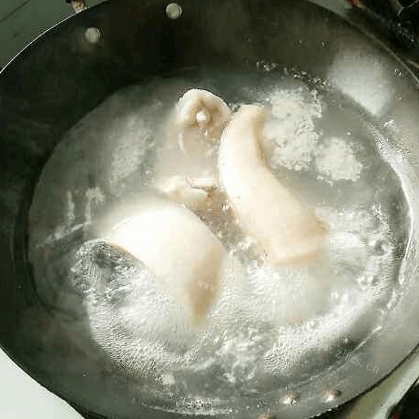 家常菜干豆角烧肉做法图解2)