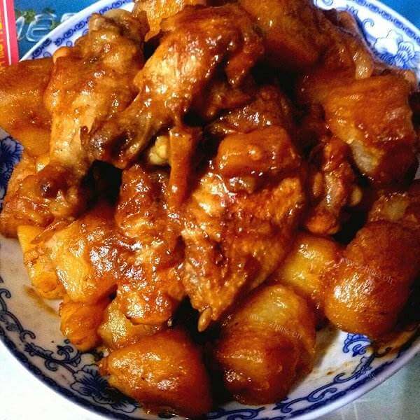 美味的碎拍鸡