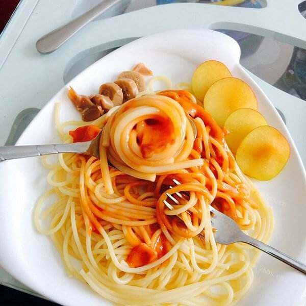 香甜可口的特色营养豆浆意面