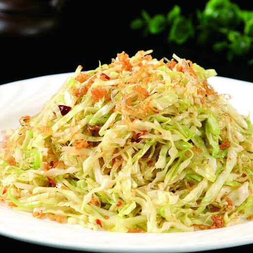 可口的鸡蛋炒韭菜粉条