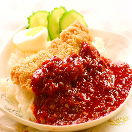 美味韩式泡菜饭
