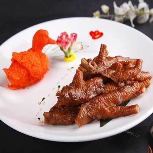 开胃美食酱鸡爪鸡胗