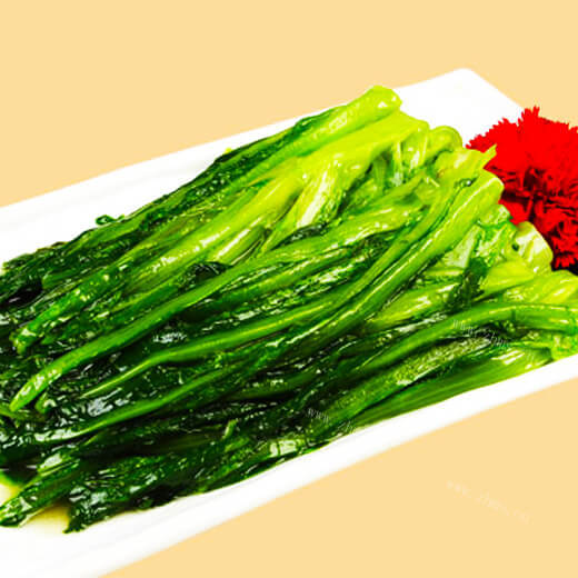 可口清炒油麦菜