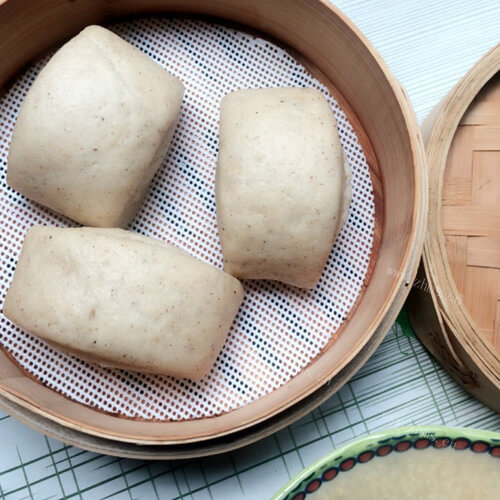 营养枸札豆渣馒头