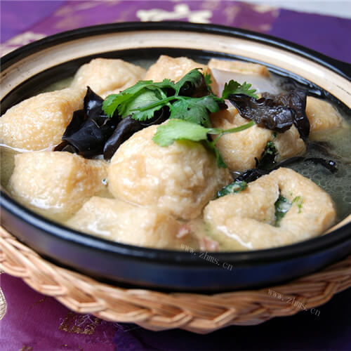 酸辣油豆腐
