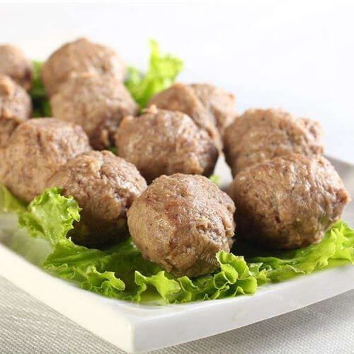 好吃的山东大肉丸子