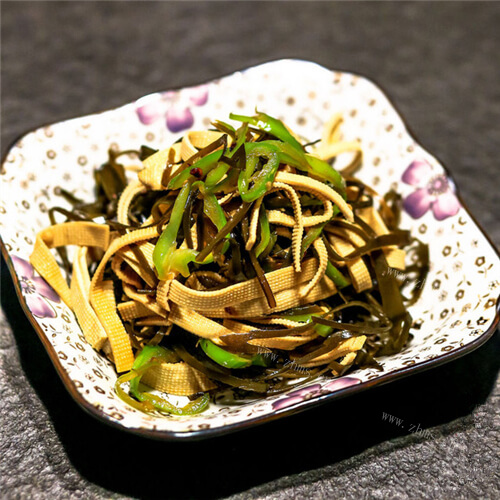 浓香地卤海带豆丝