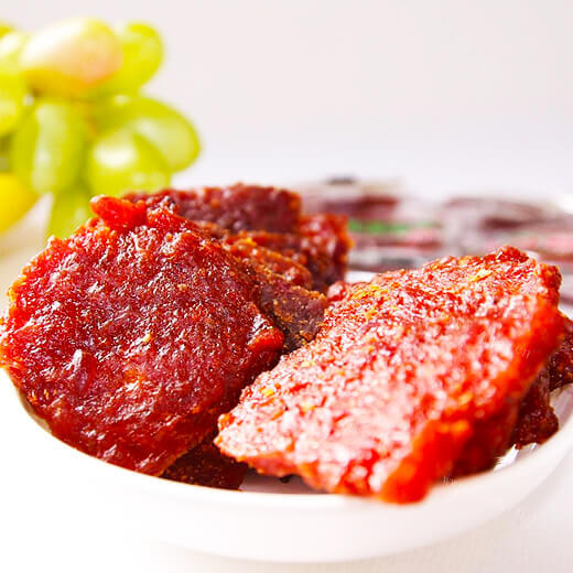 好吃的孜然肉脯