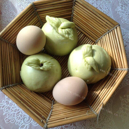 美味波菜馒头