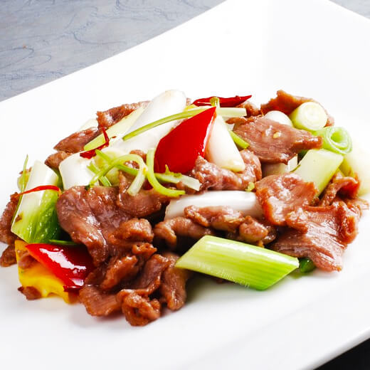 蒙古铁板孜然羊肉