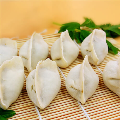 美味鸡蛋西葫芦水饺