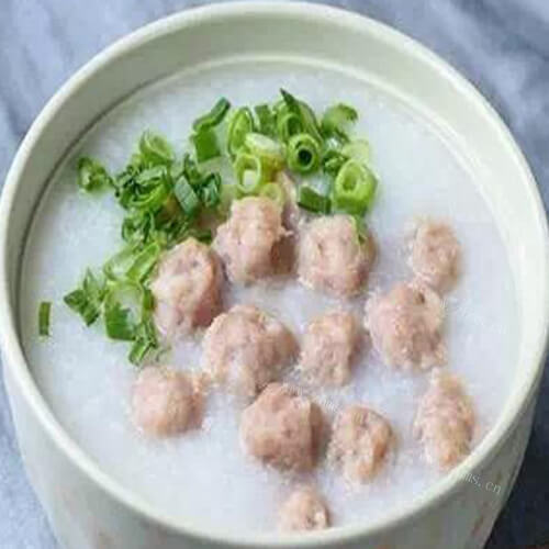 营养青菜瘦肉面条粥