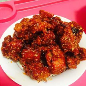 喷香韩式调味炸鸡