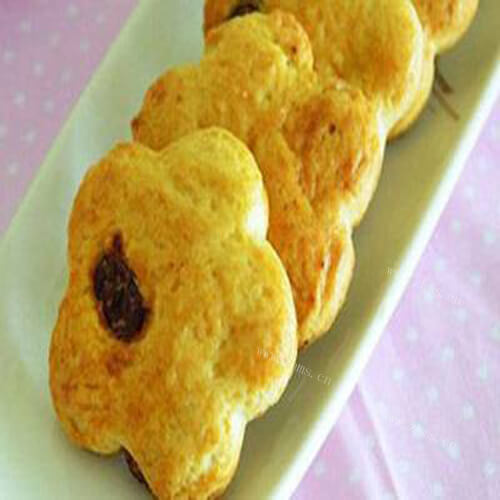 美味的蔓越莓梅花饼