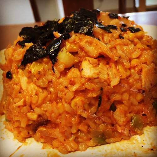 好吃的韩式辣椒炒饭