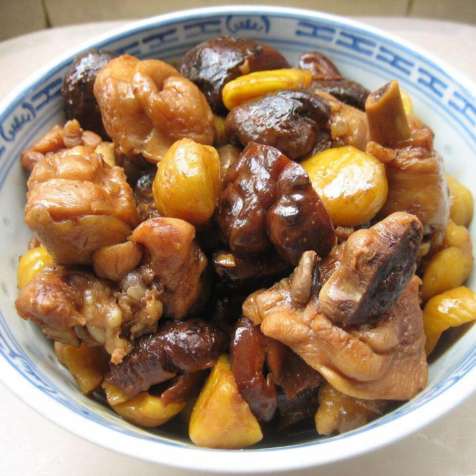 好吃的香菇炖鸡腿