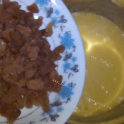 简单的葡萄干饼干做法图解4)