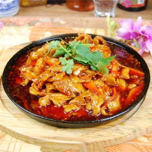 美味铁板五花肉