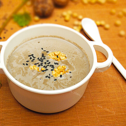美味苹果核桃豆浆
