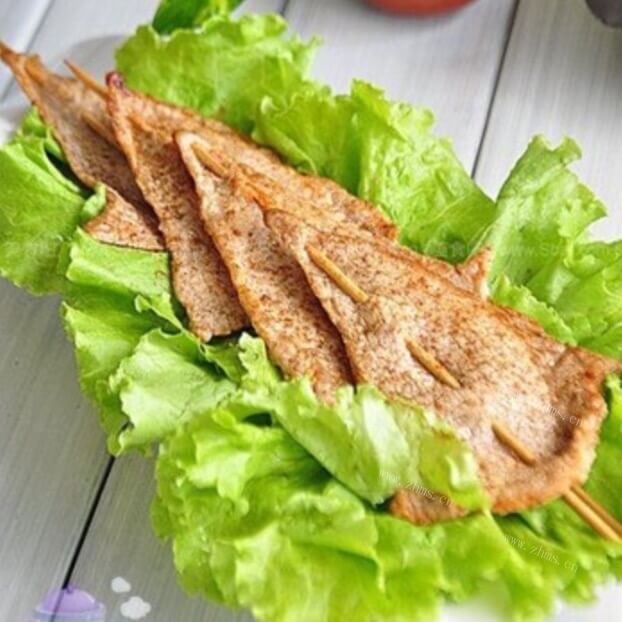 美味的孜然里脊肉