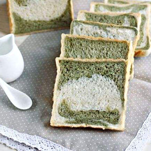 香浓抹茶牛奶吐司