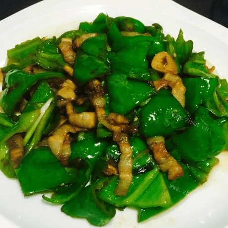 有特色的青椒炒肉