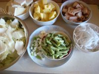 美味的猪肉烩菜做法图解1)