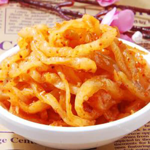 美味的香辣玫瑰大头菜