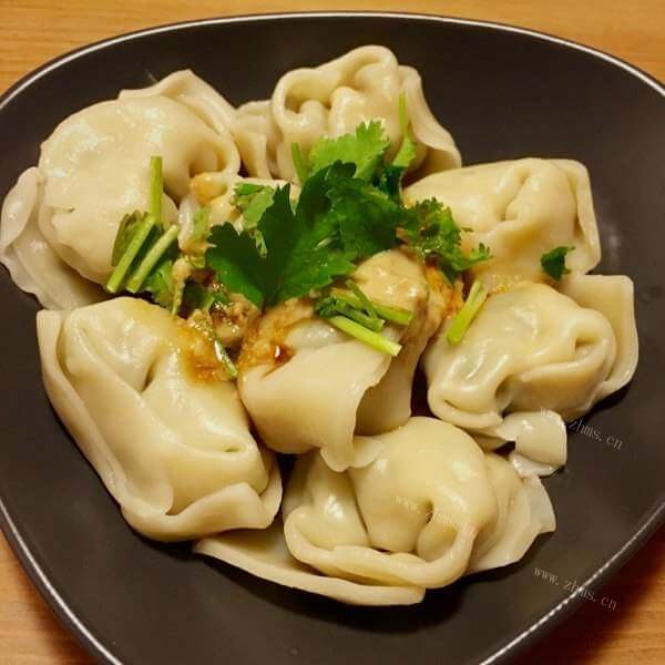 美味葱油冷馄饨