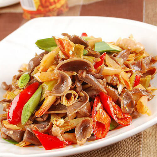 美味的白椒鸡胗