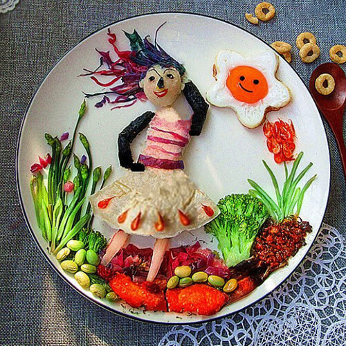 春暖花开趣味餐