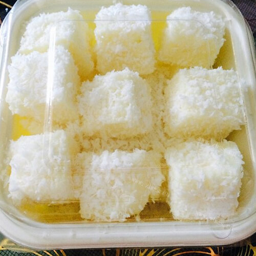 美味的椰丝奶糕