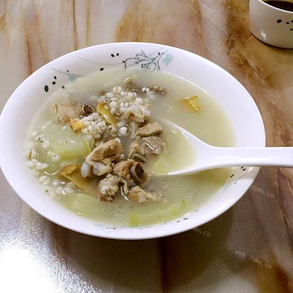 好喝的冬瓜排骨薏米汤