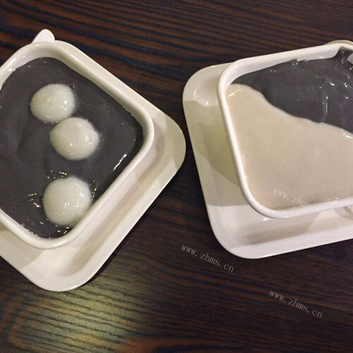 健康的祛湿黑麦山药糊