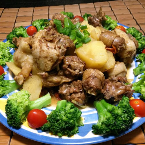 自制啤酒鸭炖土豆 
