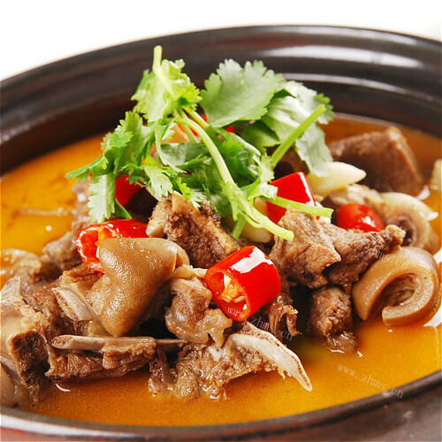 美味羊肉火锅底