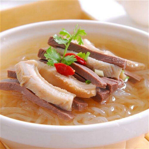 好吃的粉条烩牛杂
