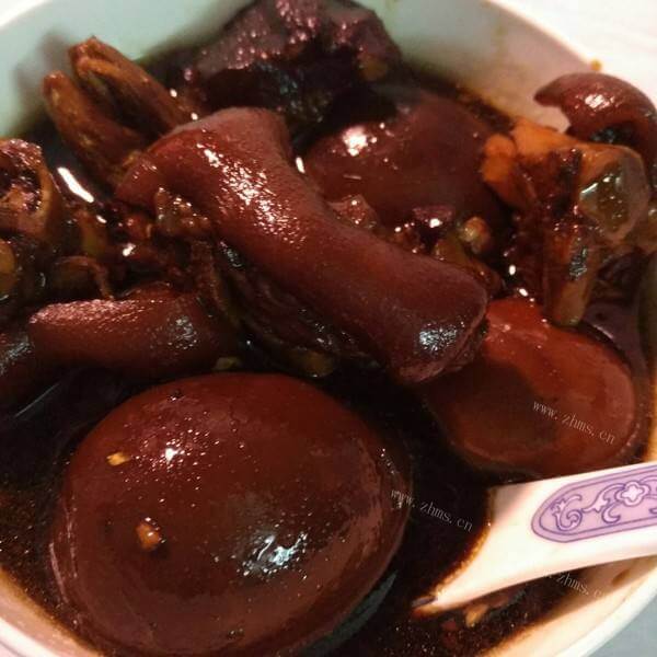 美味的猪脚姜醋鸡蛋