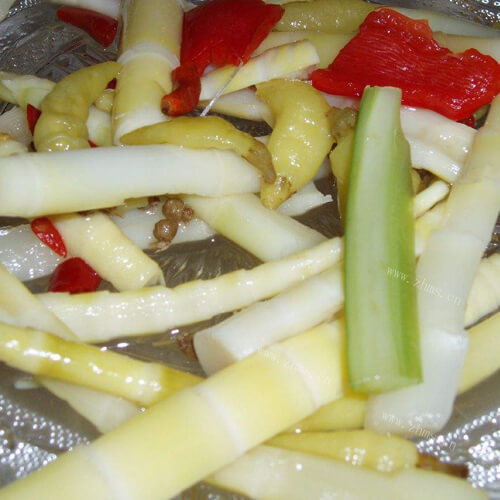 腌制食品腌酸笋