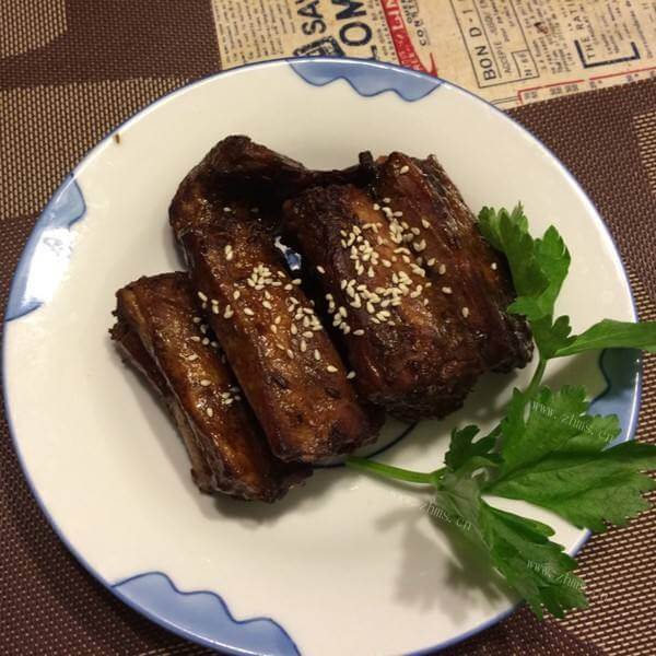 好吃的香辣孜然烤排骨